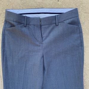 THEORY NWT Bluegrey smart wide leg office trousers